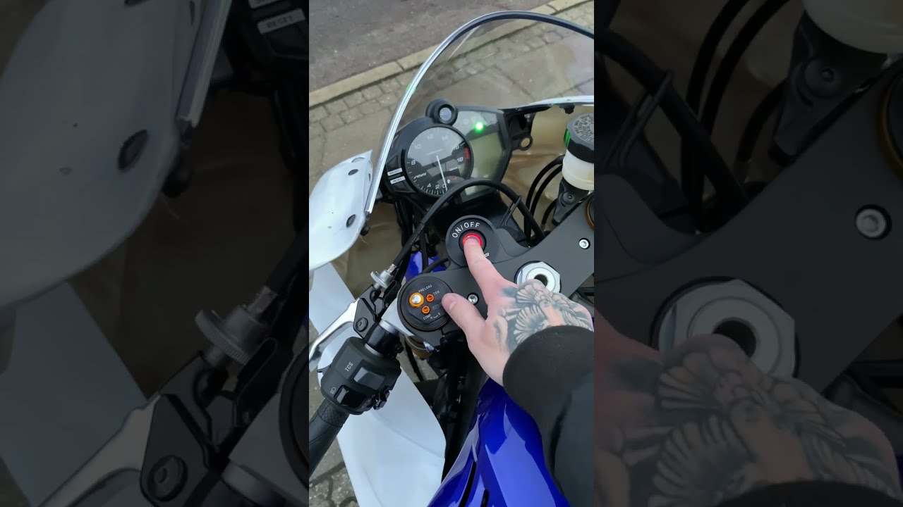 YAMAHA GYTR R6 2022 FIRST START | 4K 60FPS |