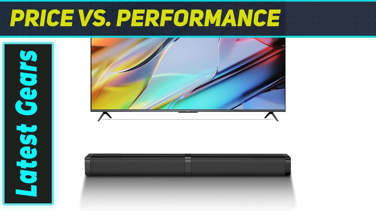 Yizlet 80W Sound Bar: Best TV Audio Upgrade?