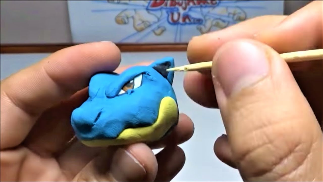 Como hacer BLASTOISE Escultura Plastilina | How to BLASTOISE Pokemon in Clay  | DibujAme Un