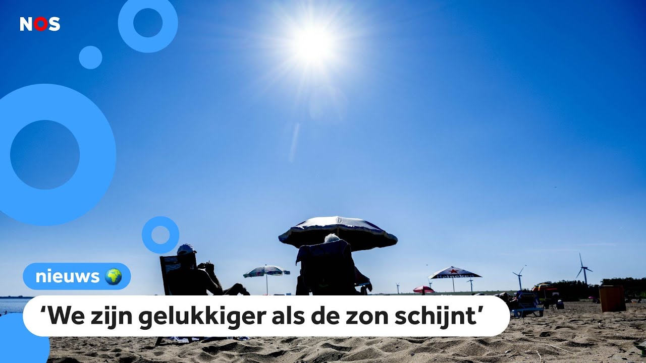 Eindelijk zonnig weer: 'Door licht voelen mensen zich beter'