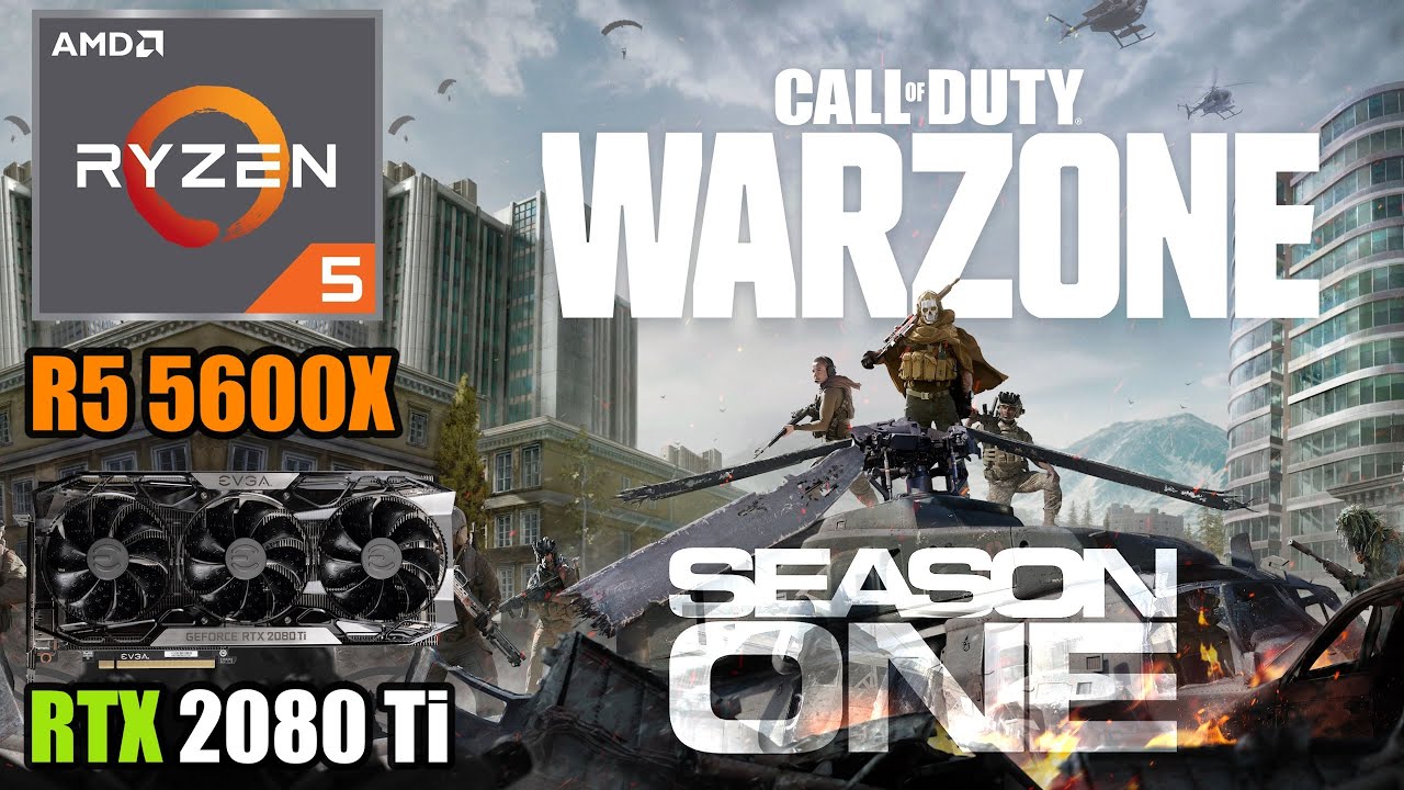 Call of Duty: Warzone - RTX 2080 Ti + R5 5600X - 1080p, 1440p & 4K - High & Low Settings - Season 1