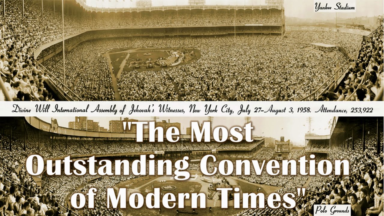 1958 Jehovah's Witnesses New York Yankee Stadium Convention