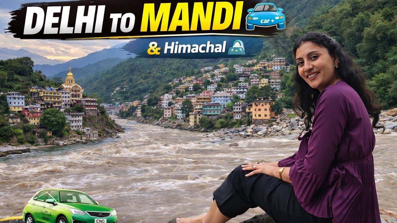 Mandi By CNG Car 🚗 Full Information । Visiting places in Mandi #Mandibudgettrip #snowfall2026