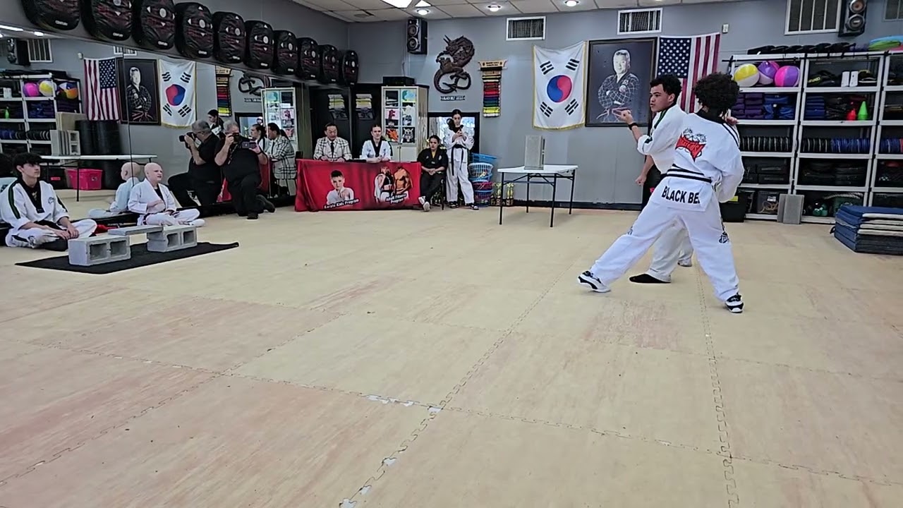 Leonardo's Second Degree Black Belt Test Finale