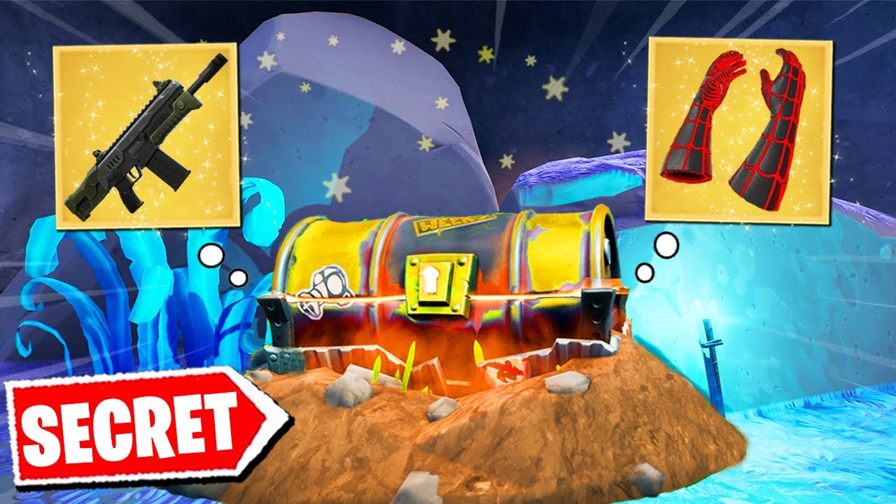 The *SECRET CAVE* LOOT Only Challenge in Fortnite
