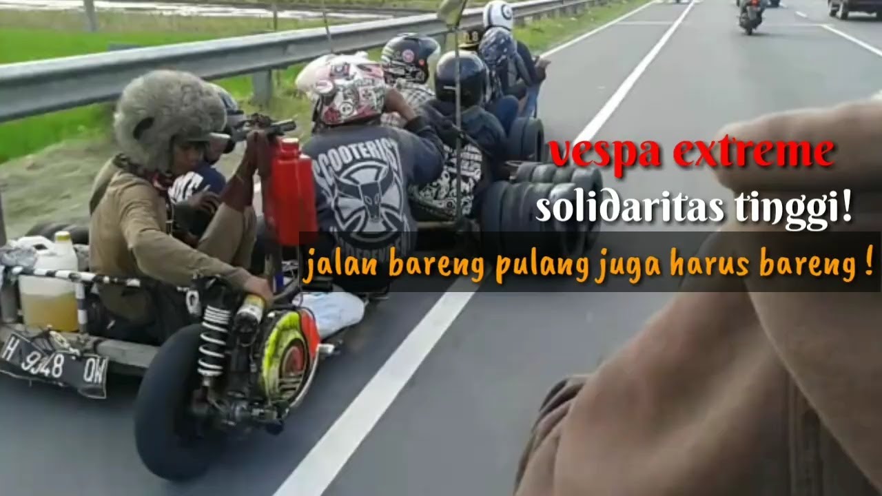 vespa extreme solidaritas tanpa batas.....