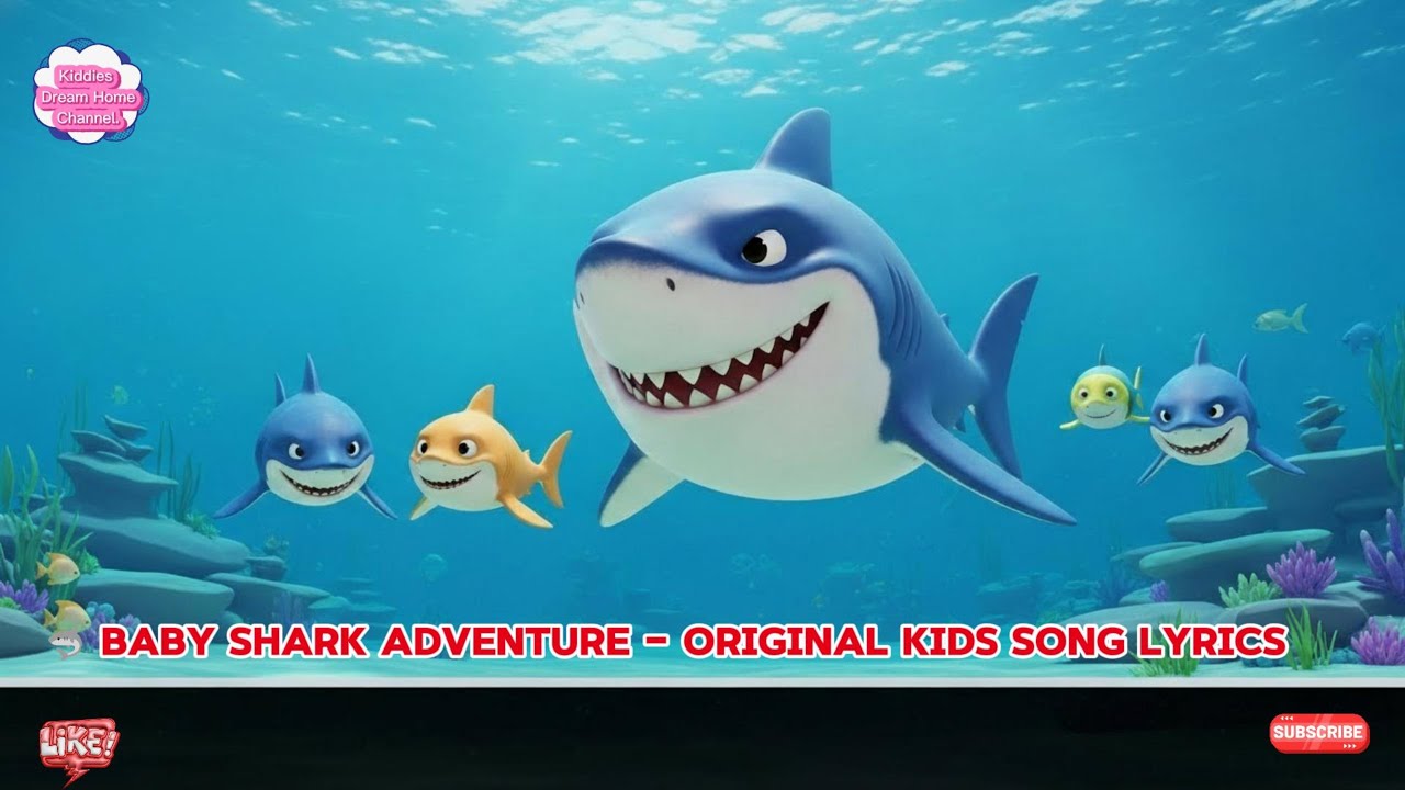 🦈 Baby Shark Adventure – Original Kids Song