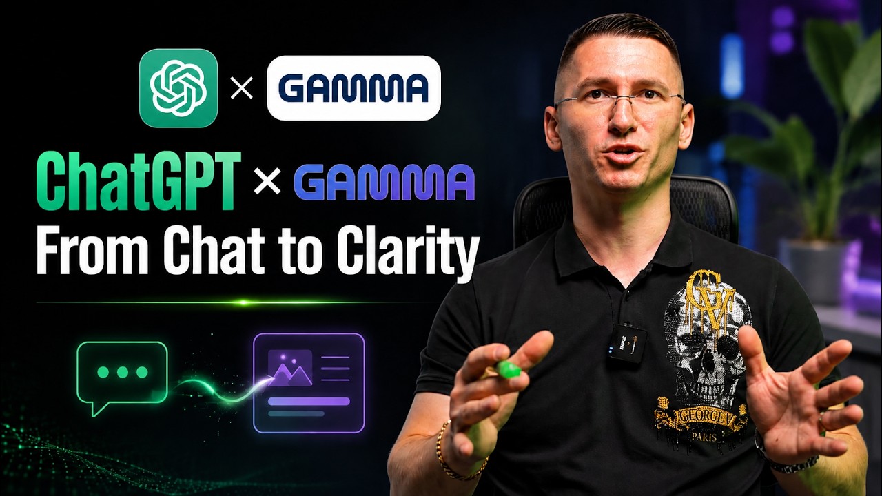 ChatGPT x Gamma: Turning Your AI Conversations Into Something You Can Build On