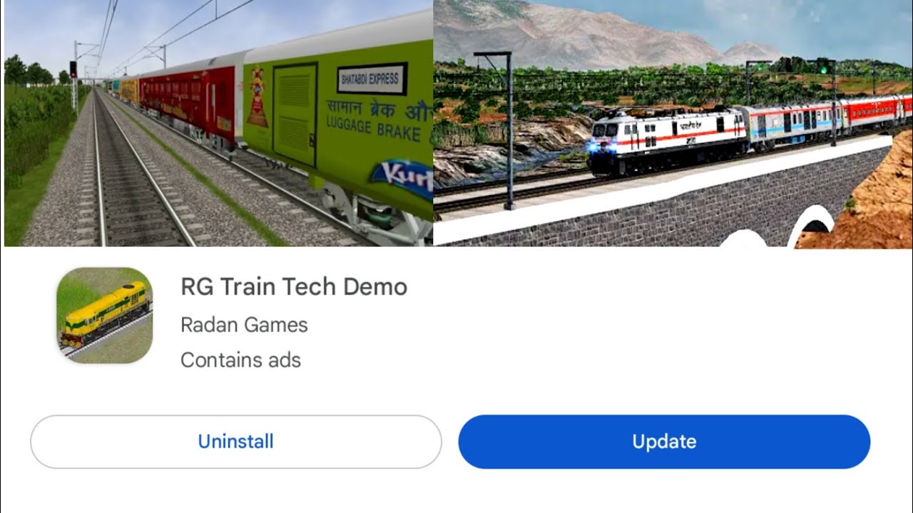 🚨 RG Train Tech Demo BIG UPDATE! New Locomotive & Route Coming Soon 😱
