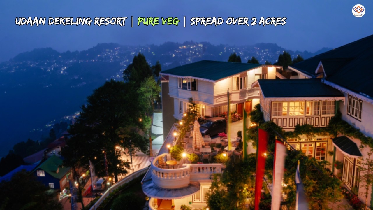 Best Pure Veg  Heritage Resort in Darjeeling | Udaan Dekeling Resort | 150yr old