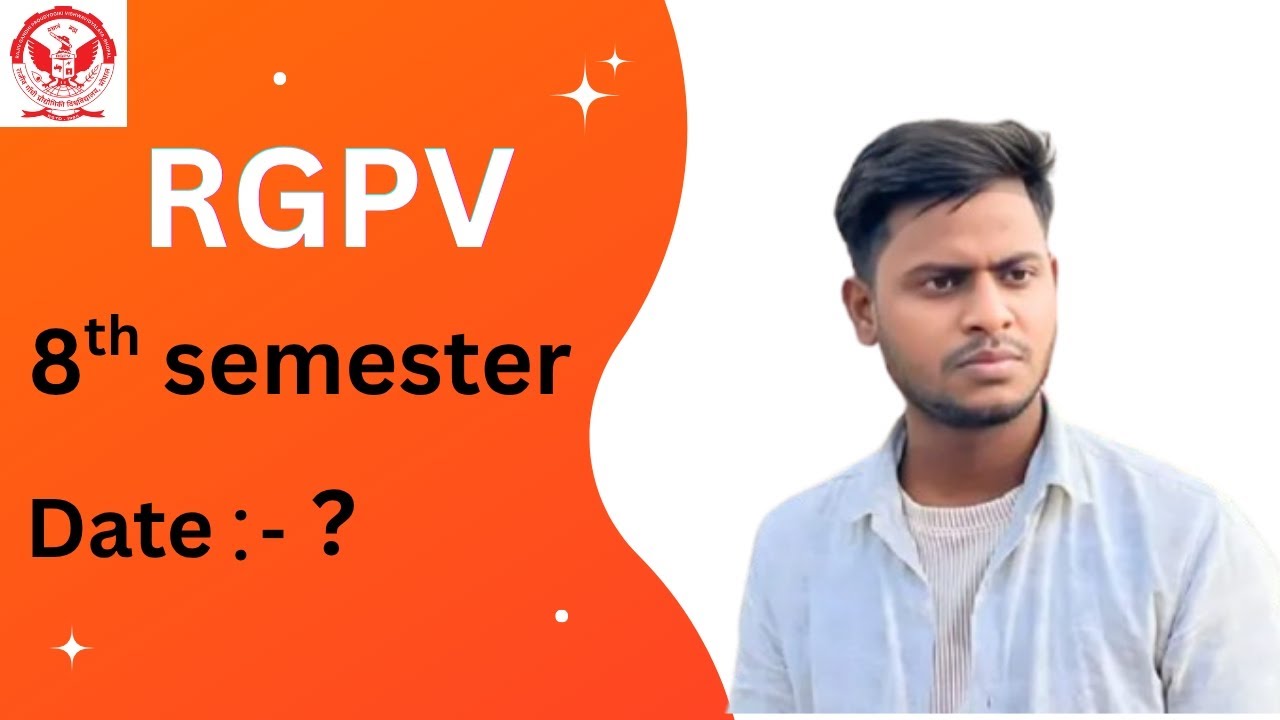 8th semester date check out 2026 #rgpv #rgpvexam 