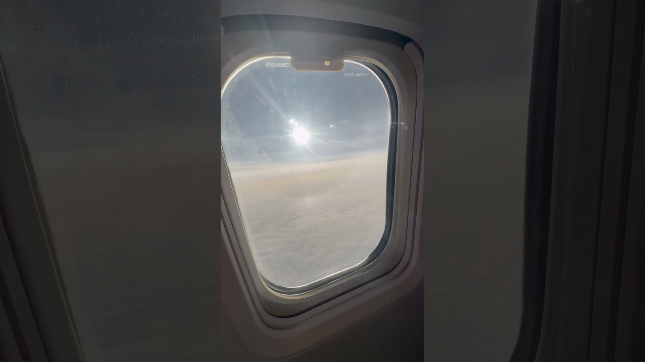 Travelling by plane .