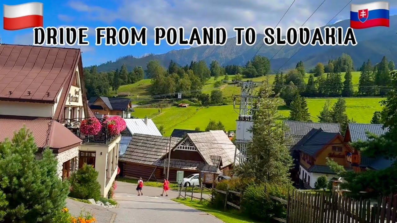 A SCENIC DRIVE FROM ZAKOPANE, POLAND 🇵🇱 TO ŽDIAR, SLOVAKIA 🇸🇰