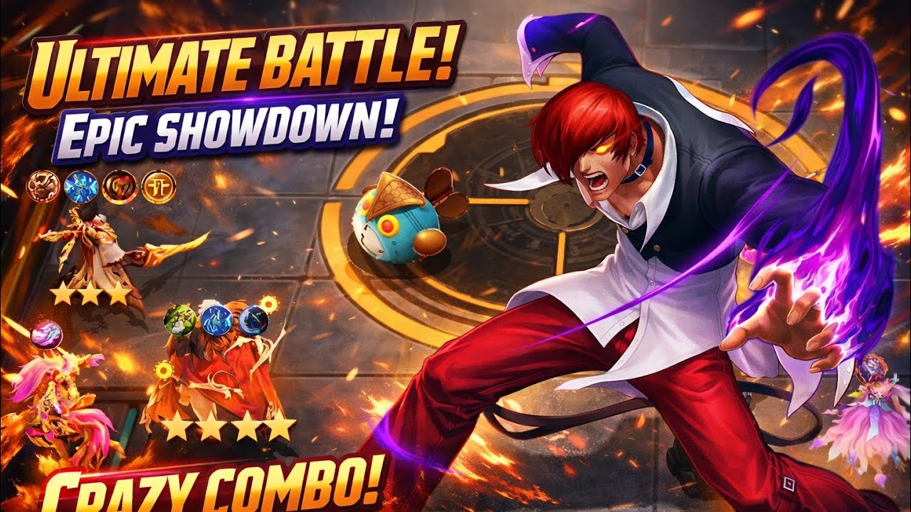 3 STAR ⭐⭐⭐ YU ZHONG AND HANABI EXORCIST META COMBO COMANDER CHOU MAGIC CHESS GOGO
