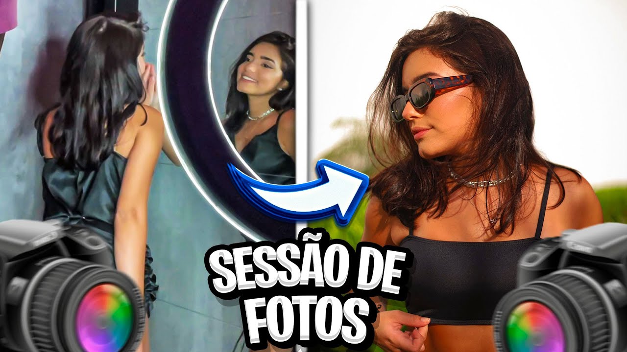 SESSÃO DE FOTOS EM CASA! *Ficaram Lindas* - Bela Almada