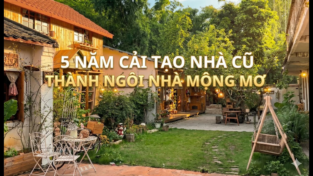 Full l Bỏ 5 Năm Biến Nhà Cũ Thành 'Tiên Cảnh' & Cái Kết Mãn Nguyện #douyin  #caitao  #decor