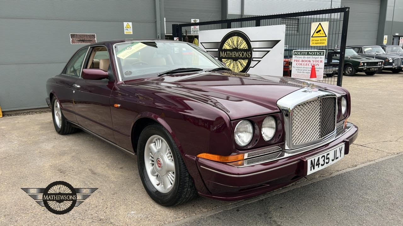 1995 BENTLEY CONTINENTAL R | MATHEWSONS CLASSIC CARS | 21 & 22 JULY 2023