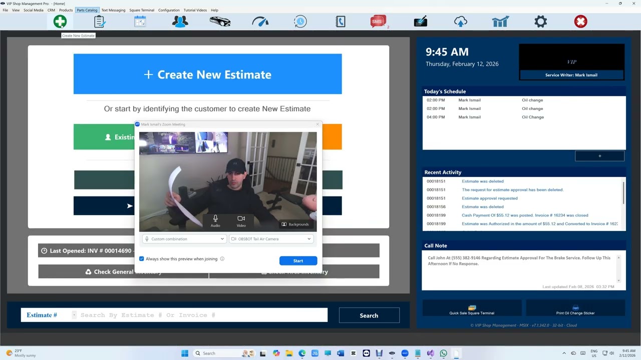 Powerful New Search System - Search Deleted Estimates & Invoices with Audit Activity