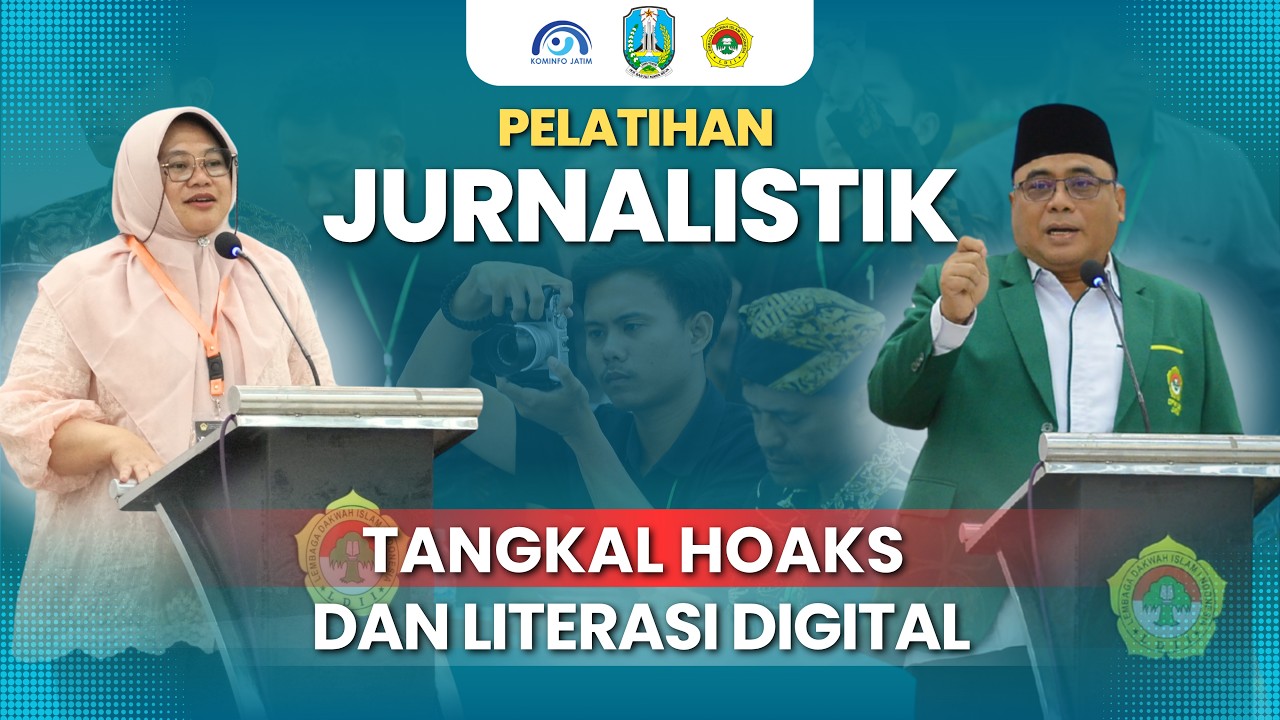 Tangkal Hoaks! LDII Jatim & Diskominfo Gelar Pelatihan Jurnalistik di Surabaya