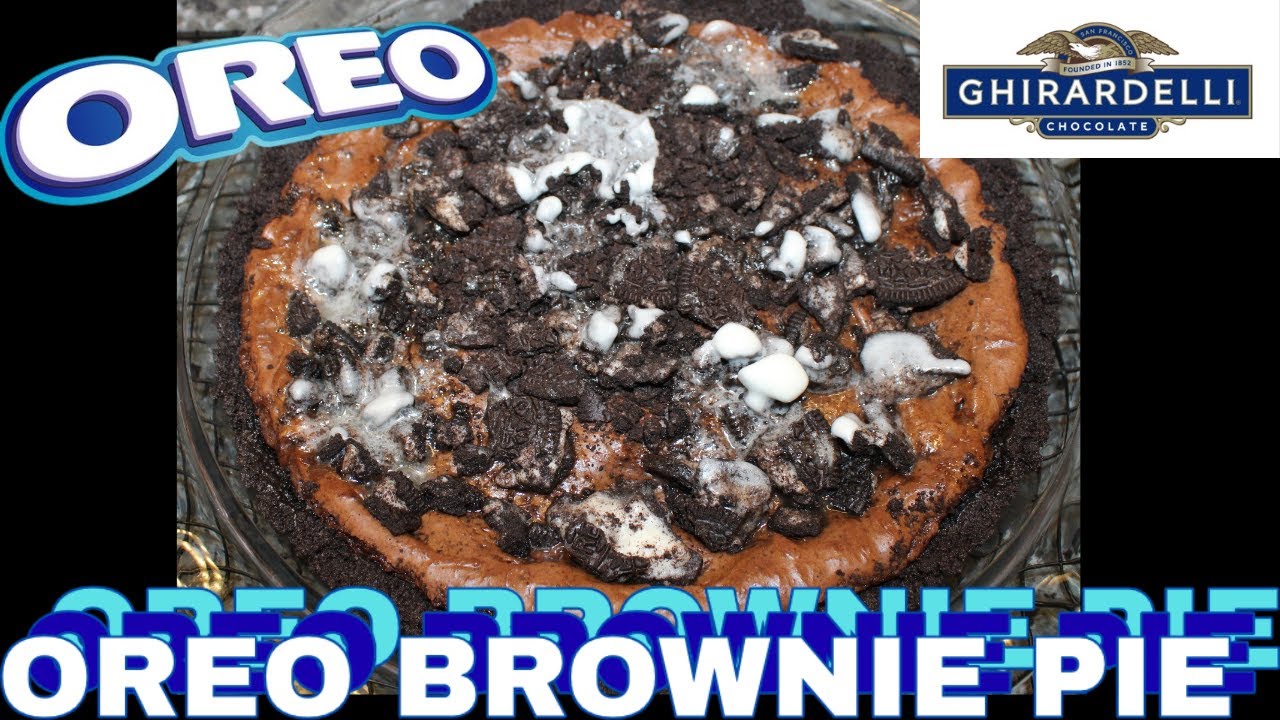 Oreo Brownie Pie Recipe