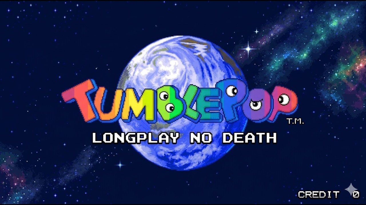 Tumble Pop • Longplay, Hard Mode, No Death