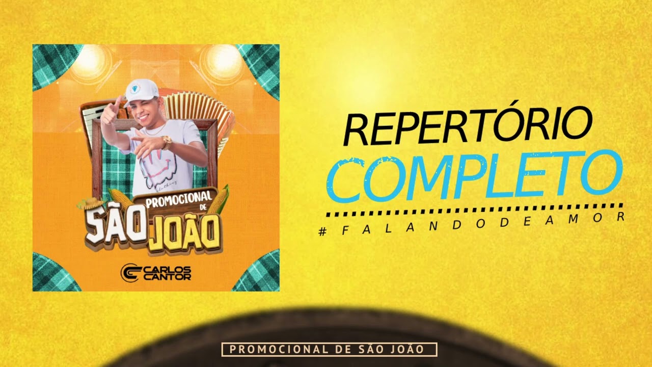 Carlos Cantor - Falando de Amor -- CD Promocional de São João