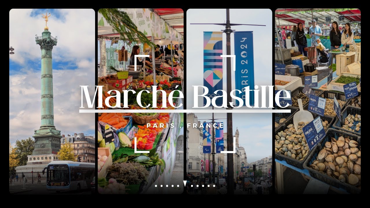 Paris Marché Bastille Thursday & Sunday Market