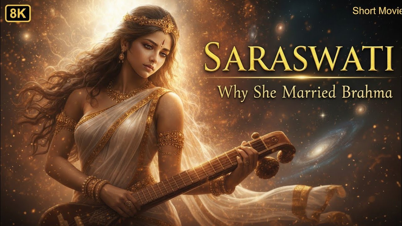 सरस्वती का श्राप: The Secret Reason Brahma Disappeared | AI Film