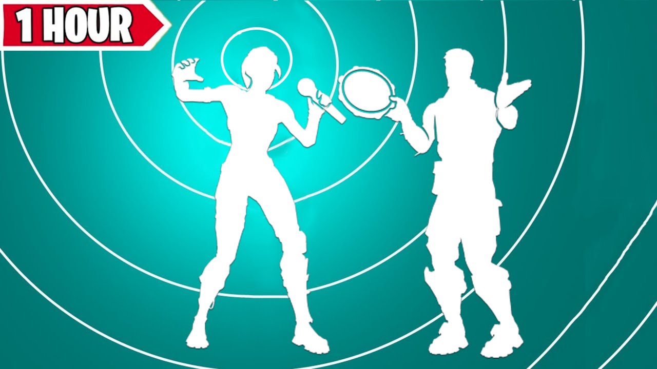 Fortnite Get Schwifty Emote 1 Hour Version! (RICK AND MORTY)