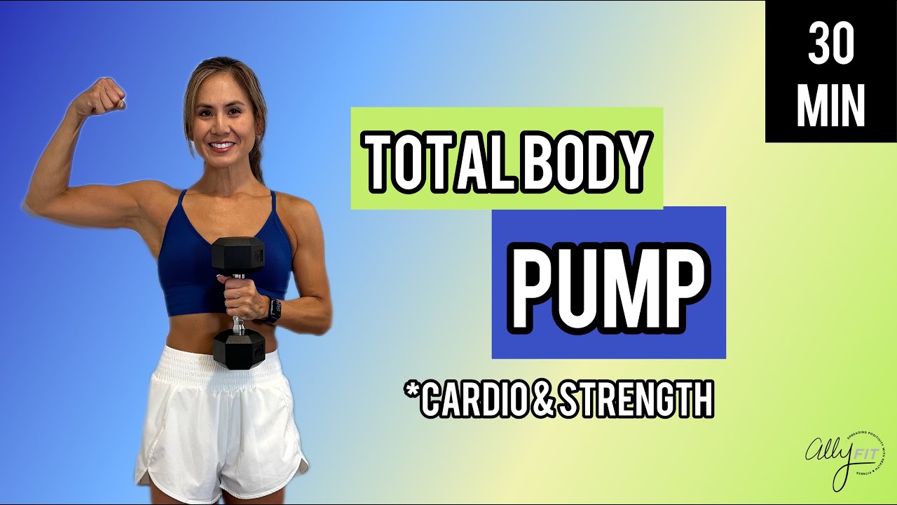 30 Minute Total Body Workout with Dumbbells