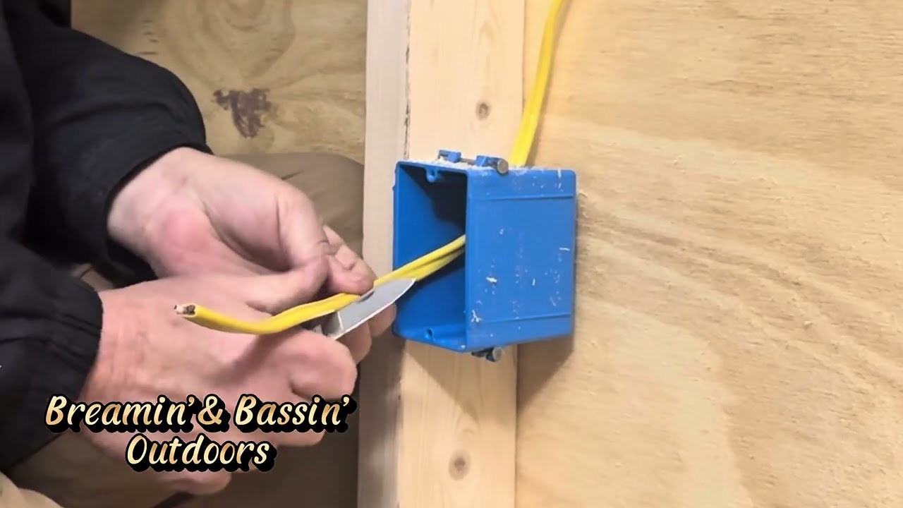 Carport To Man-Cave (Part 29) Finishing Back Wall and Wiring!!