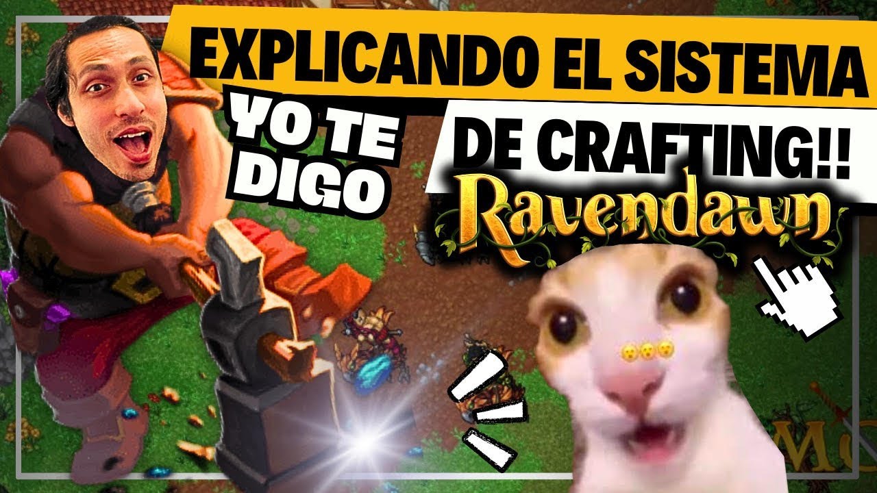 Ravendawn: Explicando el sistema de crafting !