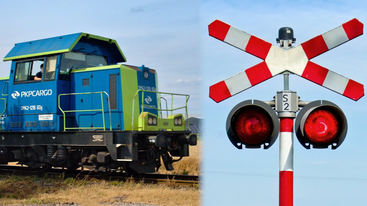 Przejazd Kolejowy na ul. Sportowej w Zbąszyniu | Polish railroad crossing