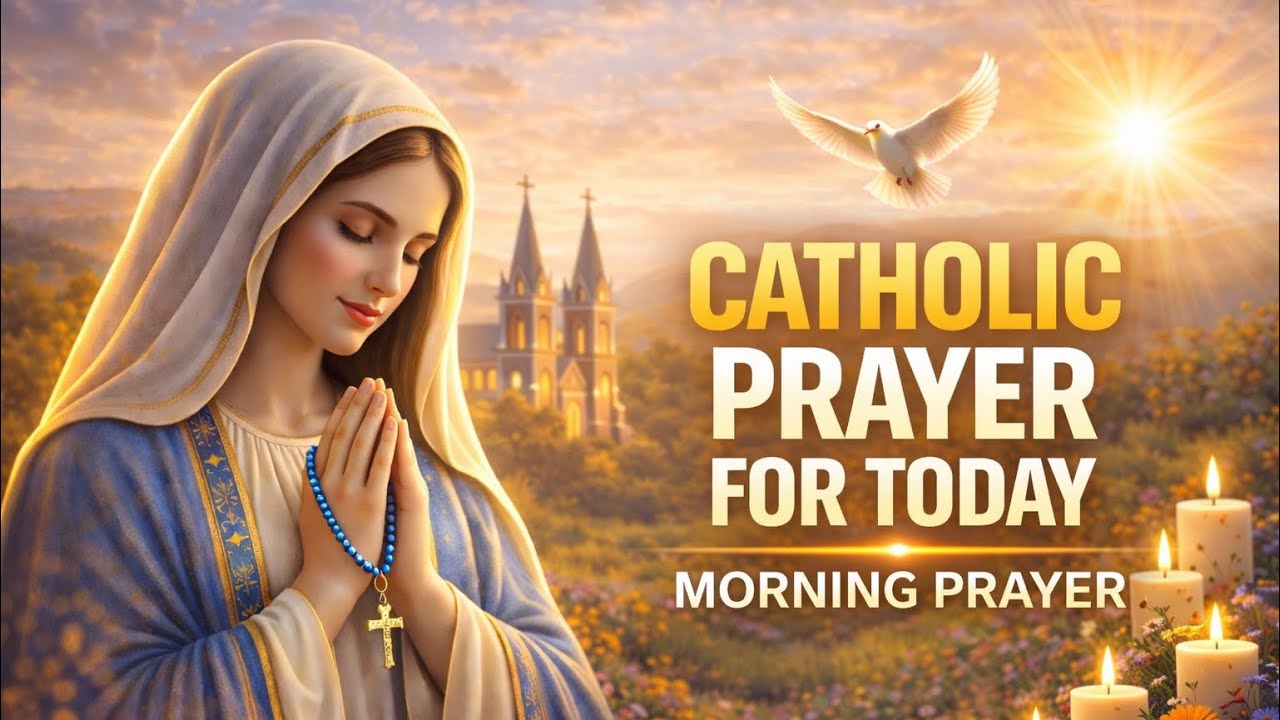 Catholic Morning Prayer for Today | A Peaceful Start with God’s Presence