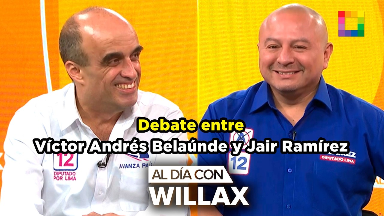 Al Día con Willax - FEB 11 - DEBATE DEL DÍA: JAIR RAMÍREZ VS. VÍCTOR ANDRÉS BELAUNDE | Willax