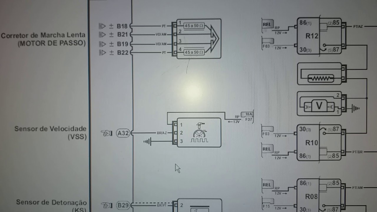Focus. Carro não marca velocidade. Injeção eletrônica.