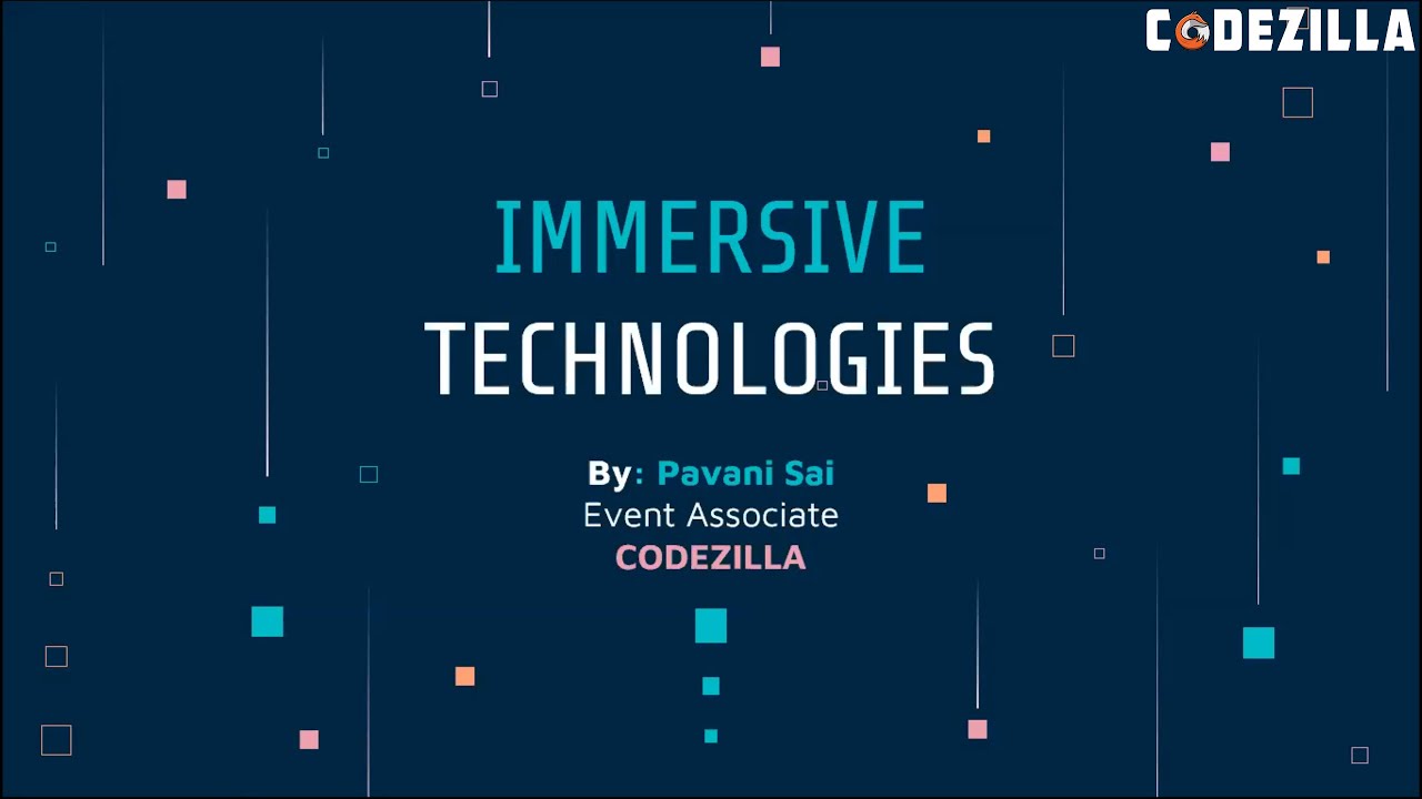 Introduction to Immersive technologies || by Pavani Sai || Team Codezilla || Mozilla Community