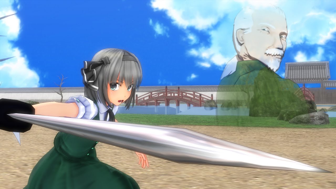 【東方MMD】剣の修行