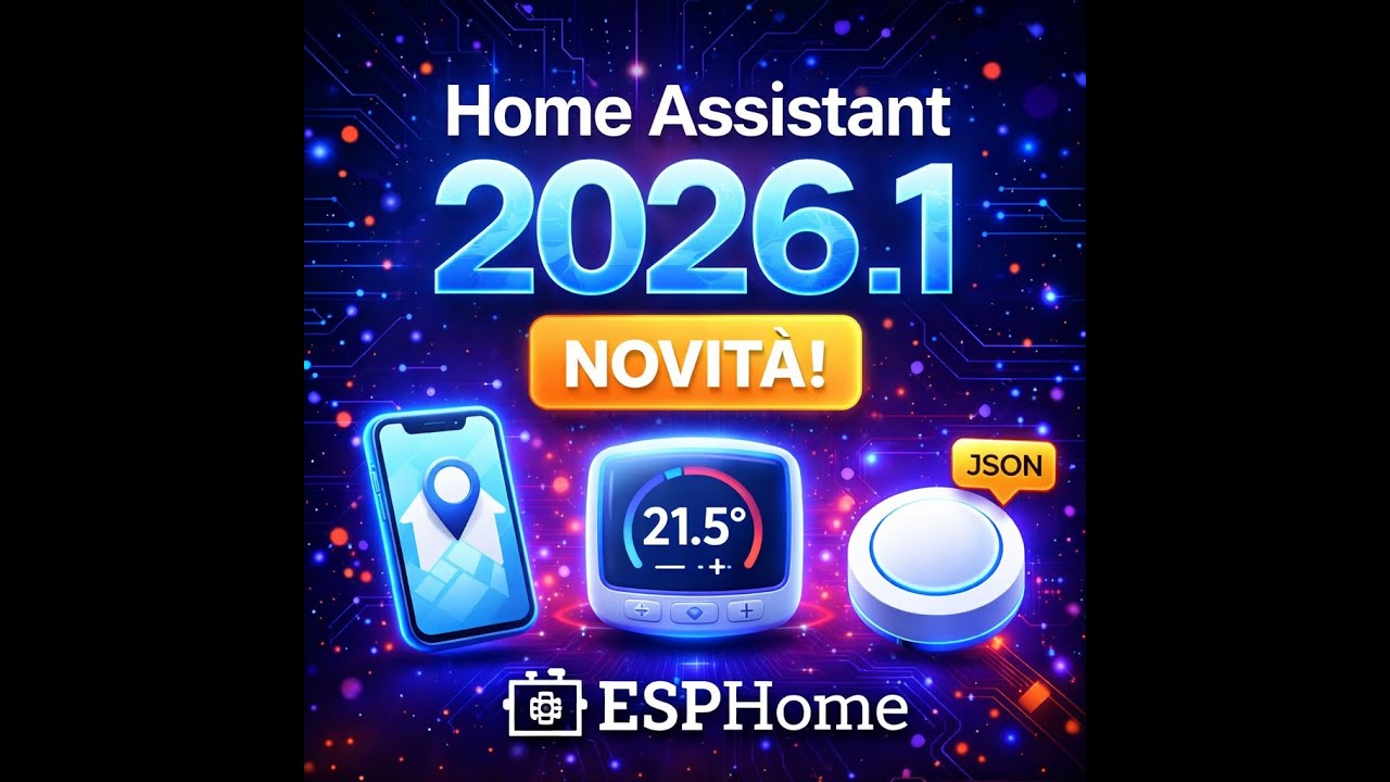 Home Assistant 2026.1 - tutte le novità