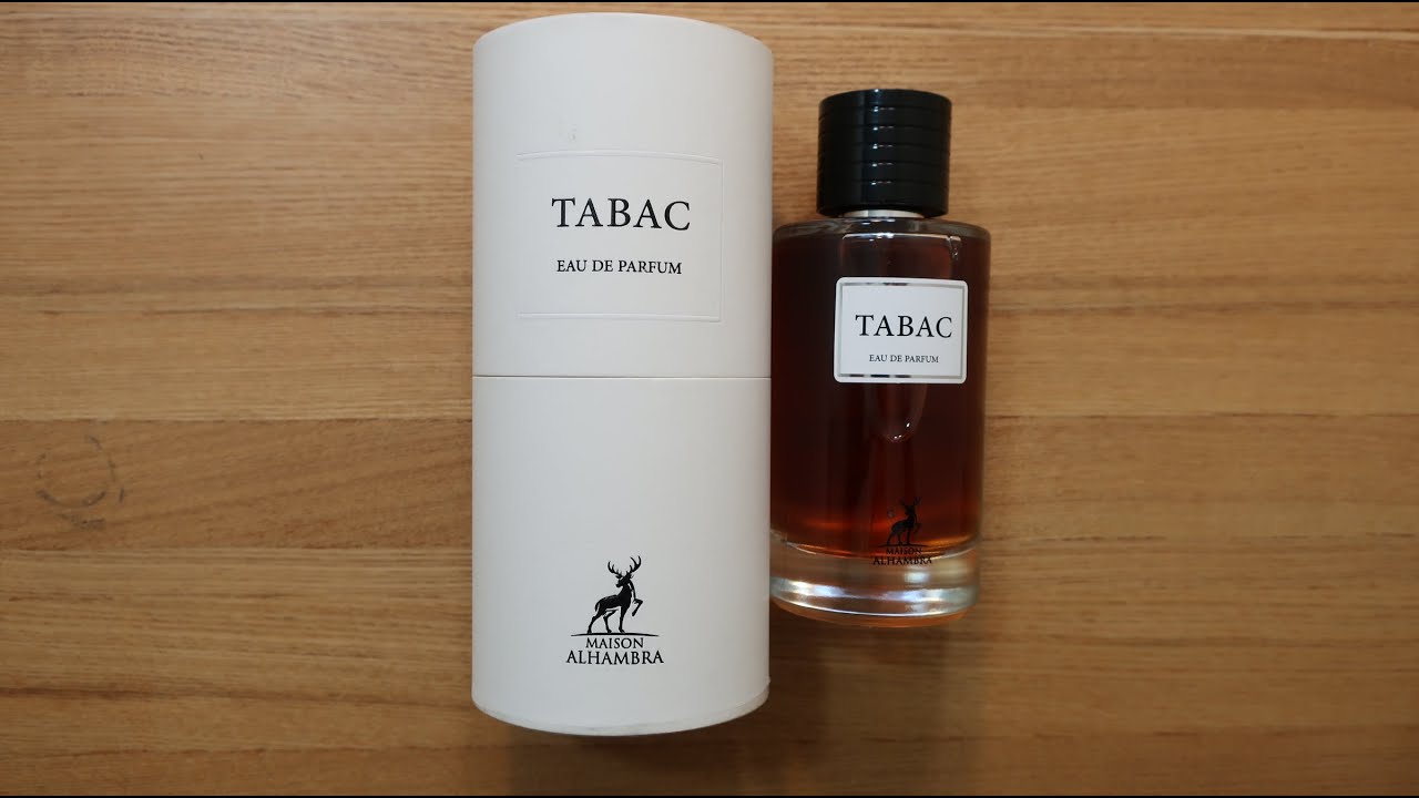 The New Tabac By Maison Alhambra Unboxing & First Sniff, Smoky charcoaled Sweet Spicy Amber Tobacco