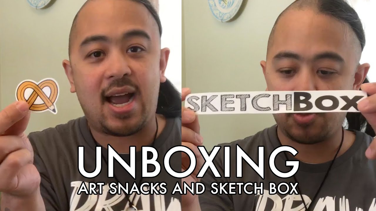 Unboxing Art Snacks and Sketch Box