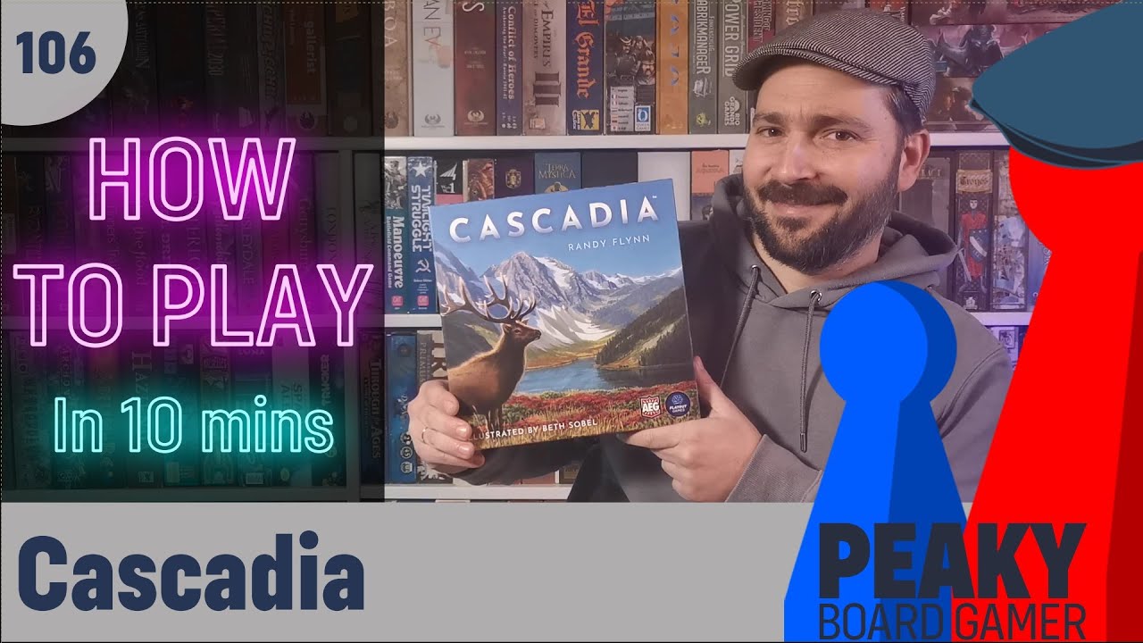 Как играть в настольную игру Cascadia — Полное обучение — Peaky Boardgamer