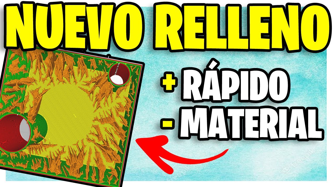 🔥AHORRA MATERIAL y TIEMPO con el nuevo relleno de Cura 4.12🔥