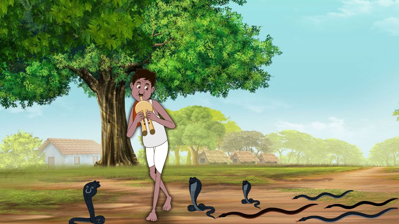 बुद्ध की जादुई बांसुरी ||  Funny Hindi Comedy Story || New Animated Kahani 2025