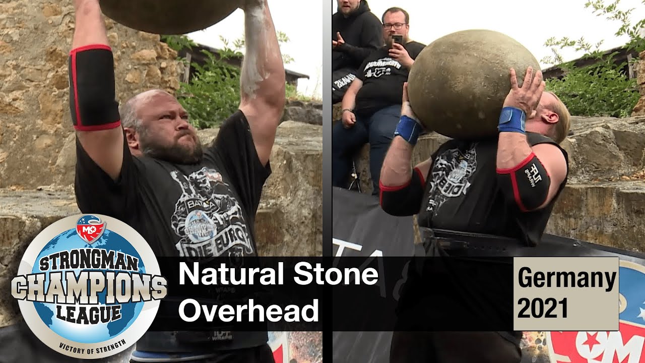 Natural Stone Overhead | World Record Breakers 2021 | Strongman Champions League