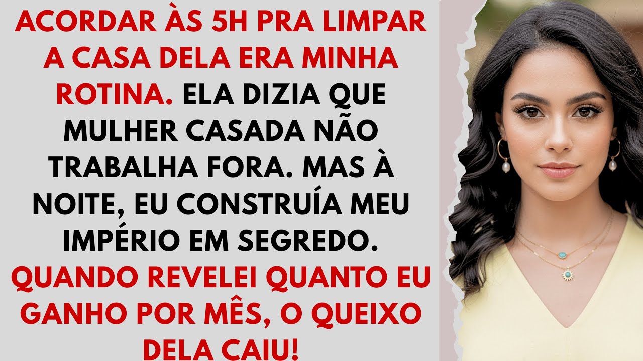 Sogra me proibiu de trabalhar e me tratava como empregada - então eu montei meu negócio escondido e.