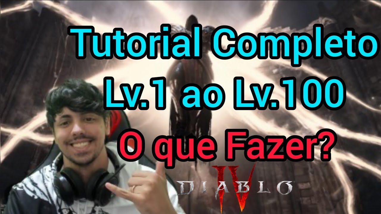 Diablo 4: Como Chegar no Lv.100? Tutorial Completo do 1 ao 100!!!