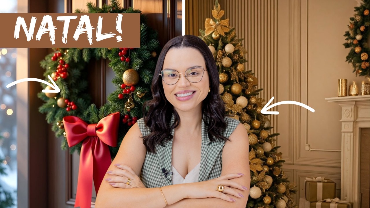 NATAL SOFISTICADO COMEÇA NA SUA SALA