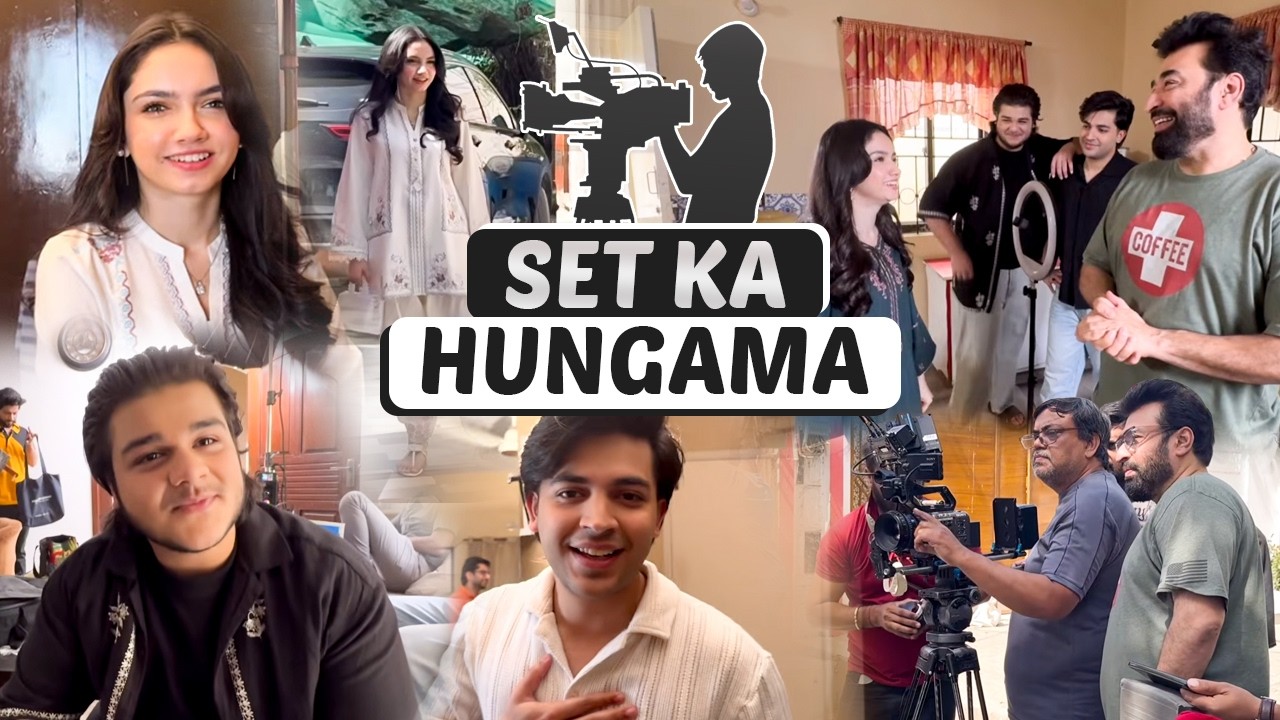 Set Ka Hungama | Behind The Scene | Farid Nawaz Productions