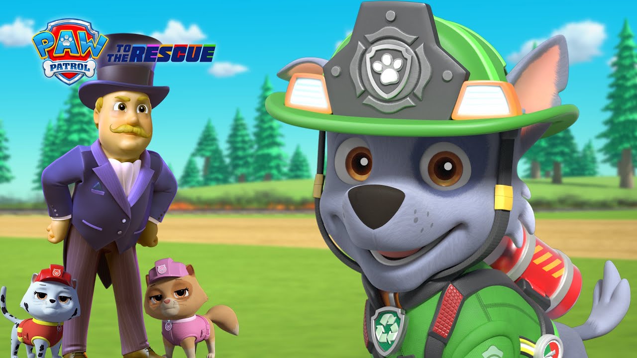 Rocky rettet den Raketenzug | PAW Patrol: Helden Im Alltag | Cartoons für Kinder